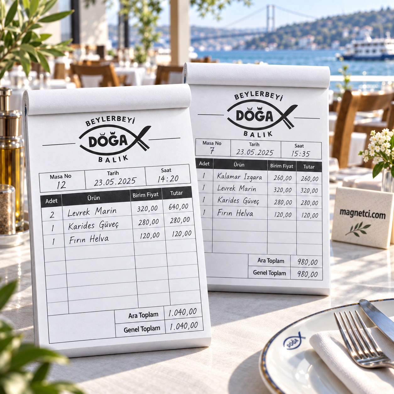 ADS-06 restoran kullanım senaryosu