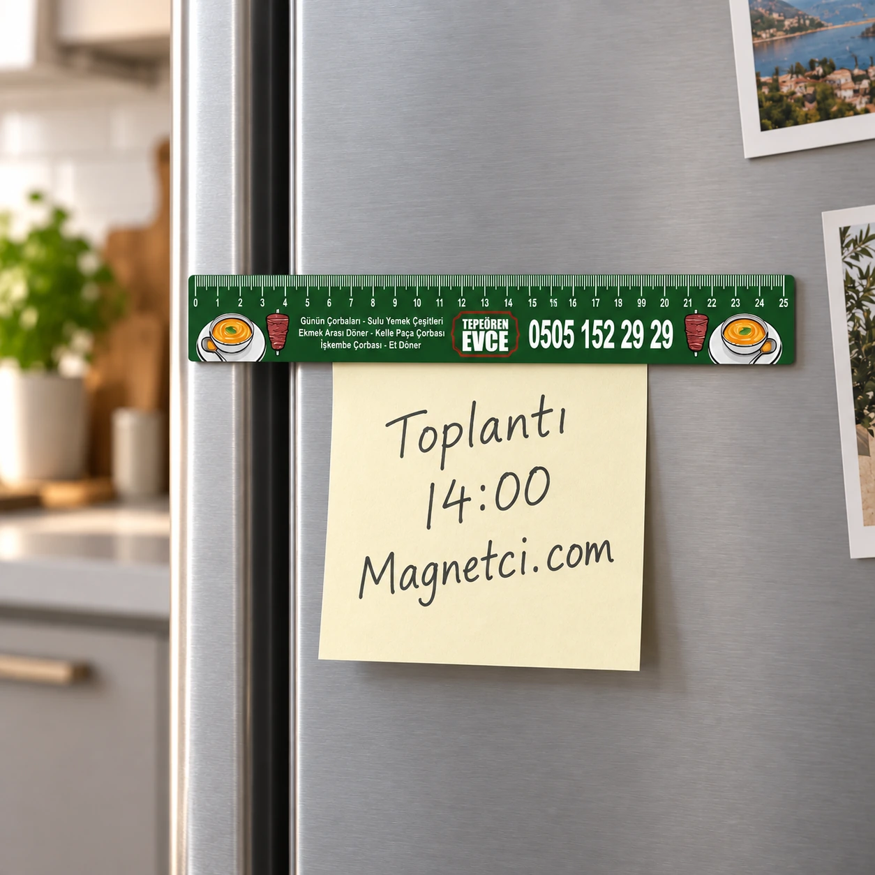 CM-01 cetvel-klips magnet not tutucu kullanım sahnesi