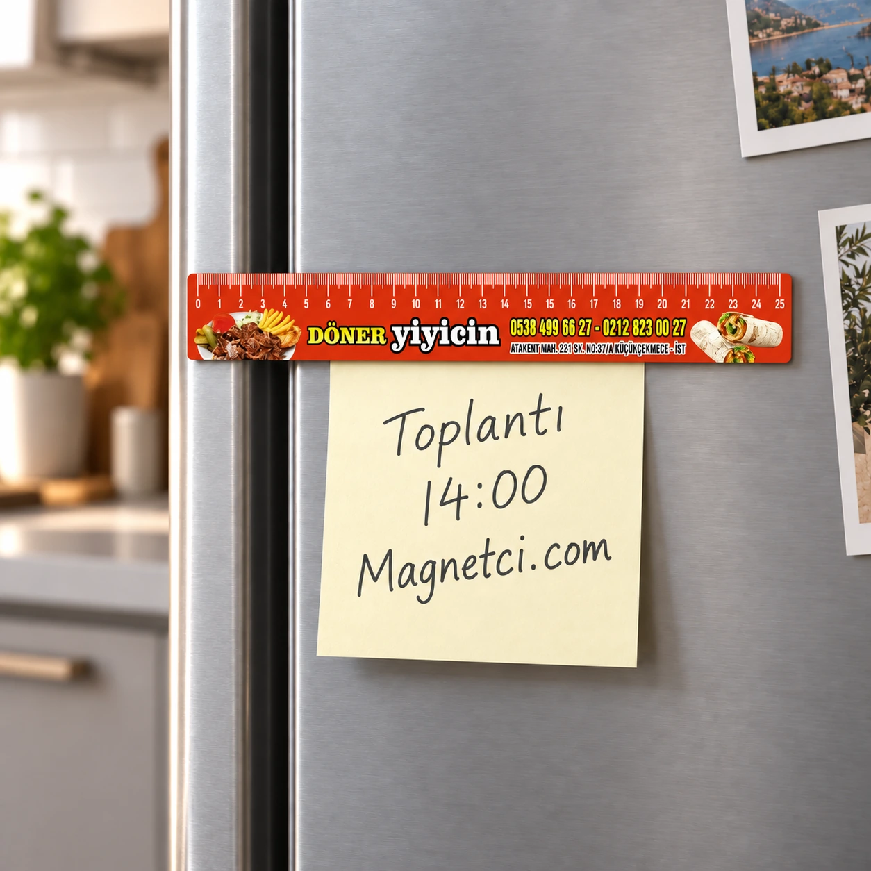 CM-03 cetvel-klips magnet not tutucu kullanım sahnesi