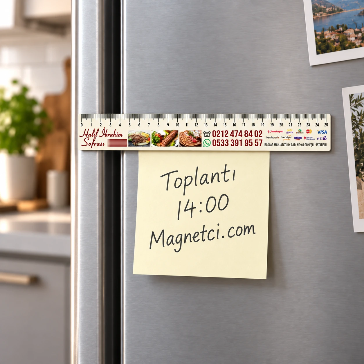 CM-07 cetvel-klips magnet not tutucu kullanım sahnesi