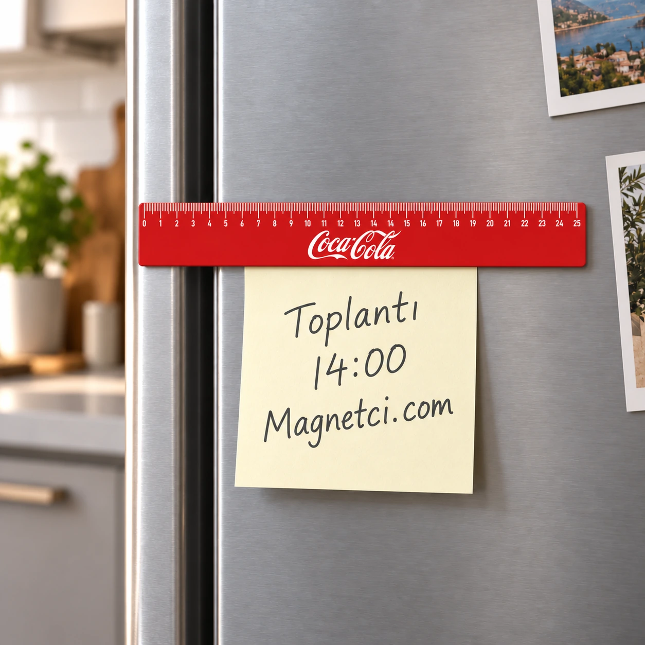 CM-08 cetvel-klips magnet not tutucu kullanım sahnesi