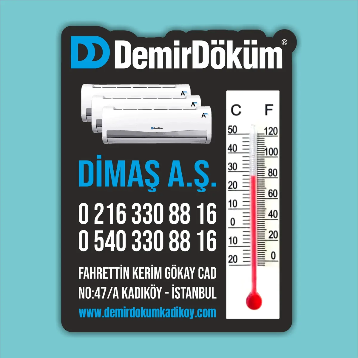DTM-07 kodlu DERECELİ TERMOMETRELİ MAGNET üretim örneği
