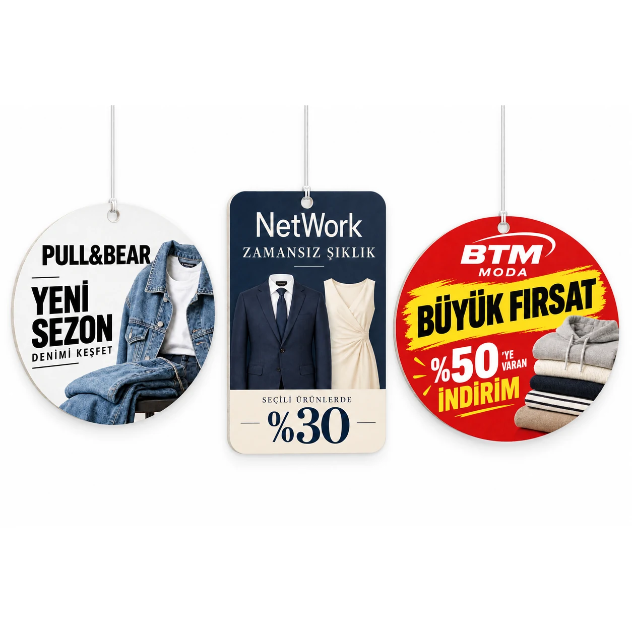 DNK-01 baskılı dönkart ürün örneği