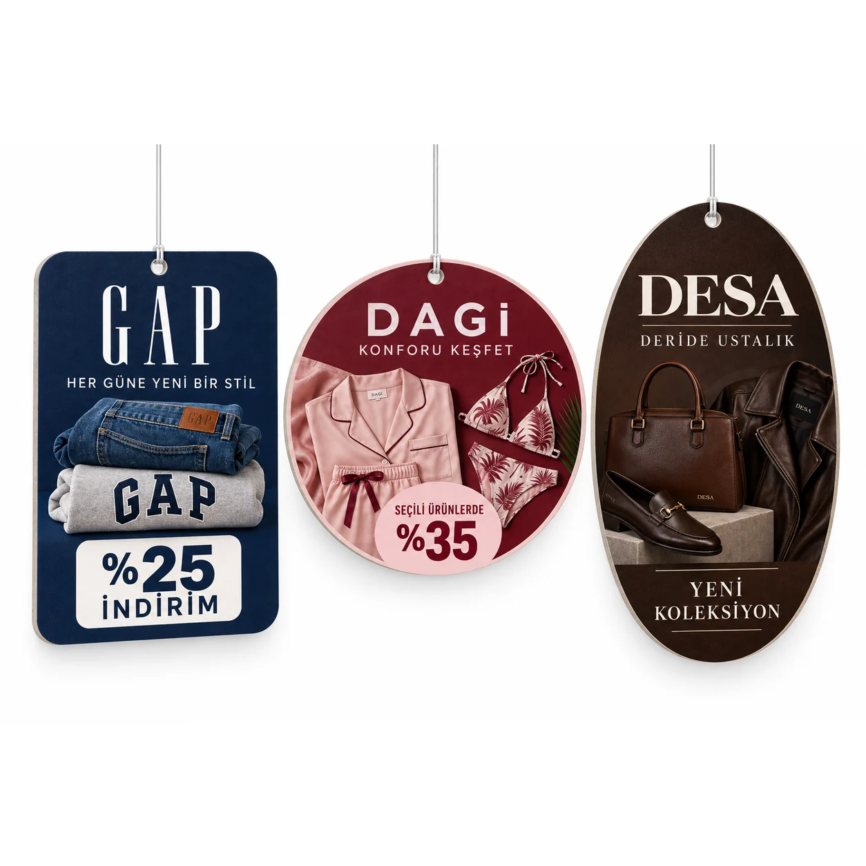 DNK-03 baskılı dönkart ürün örneği