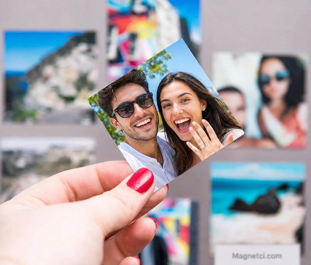 FTM-02 kodlu foto magnet üretim örneği