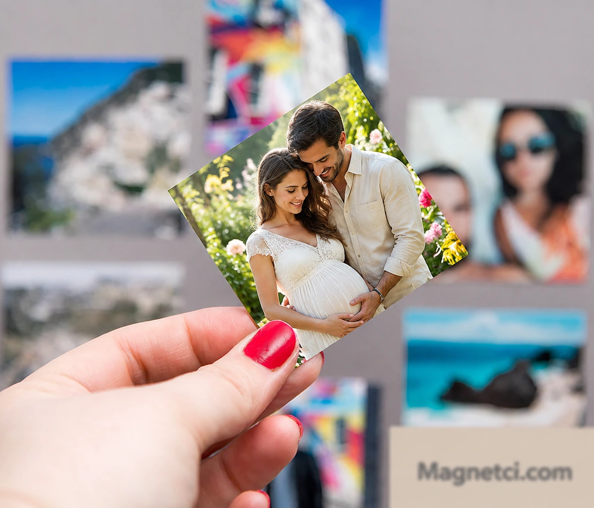 FTM-08 kodlu foto magnet üretim örneği