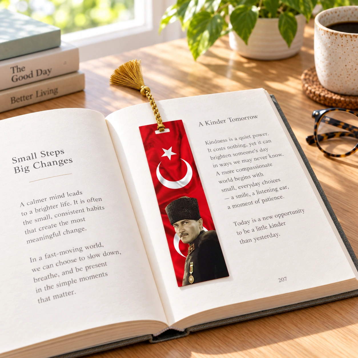 KKA-04 karton kitap ayracı kullanım senaryosu