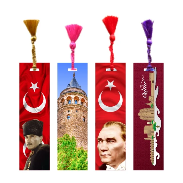 KKA-07 kodlu karton kitap ayracı üretim örneği