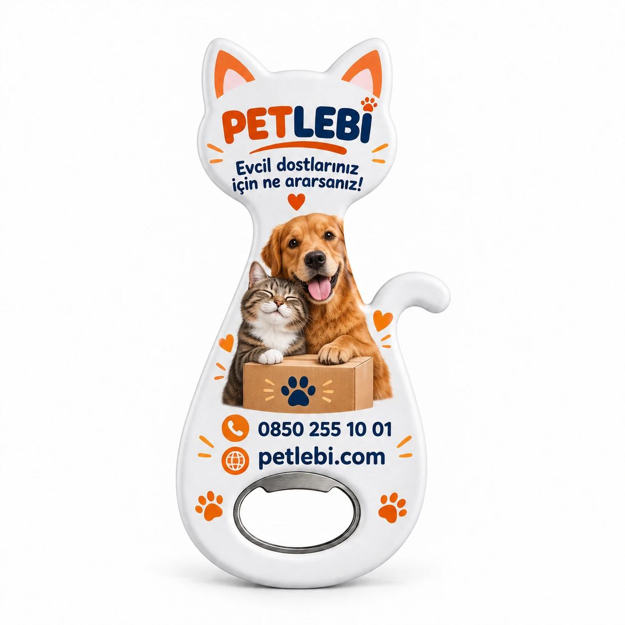 KEDAM-02 kodlu Kedi Açacak Magnet üretim örneği