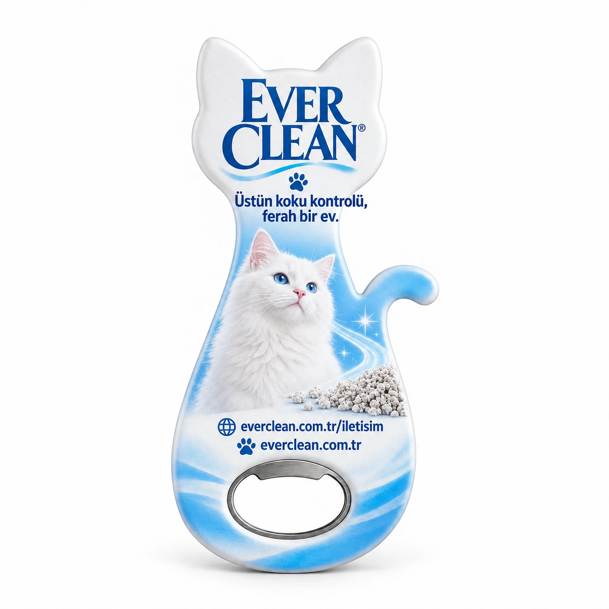 KEDAM-05 kodlu Kedi Açacak Magnet üretim örneği