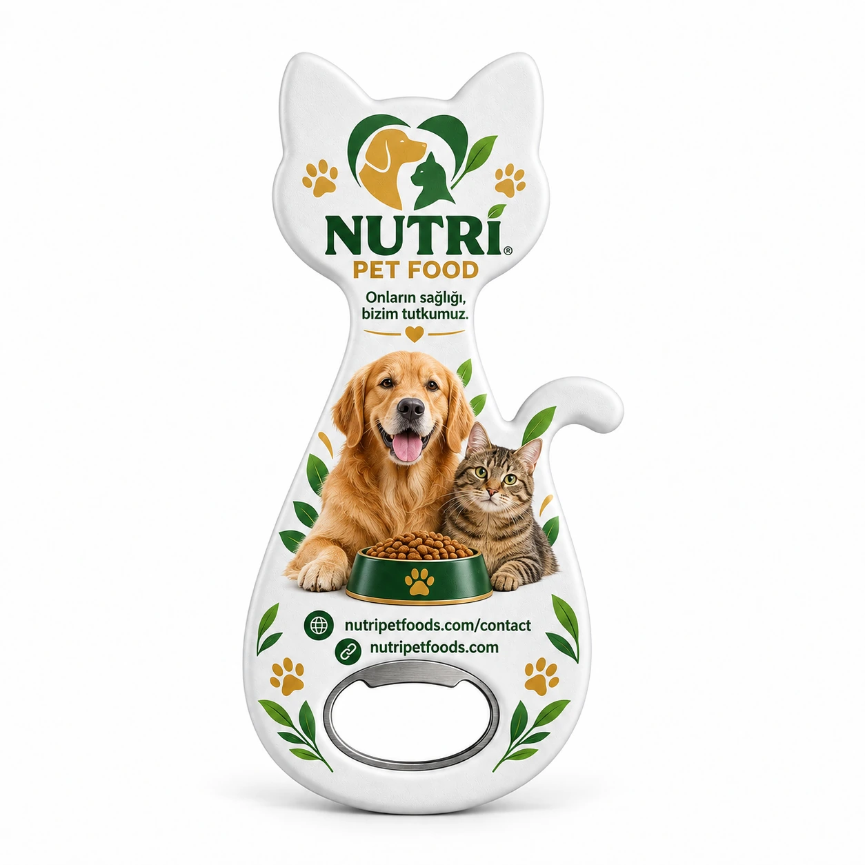 KEDAM-08 kodlu Kedi Açacak Magnet üretim örneği