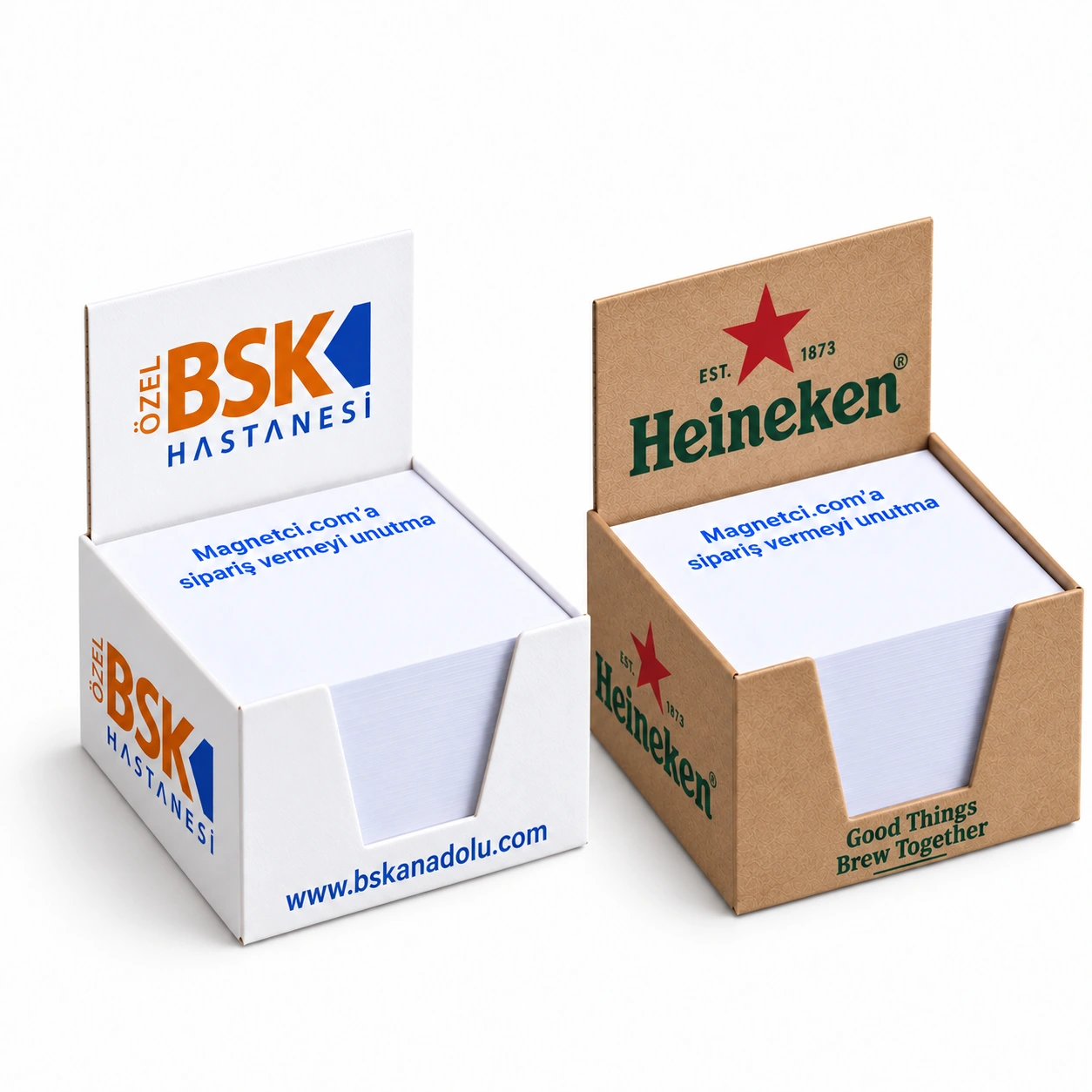 KBC-08 kodlu küp bloknot beyaz fonlu ürün görseli