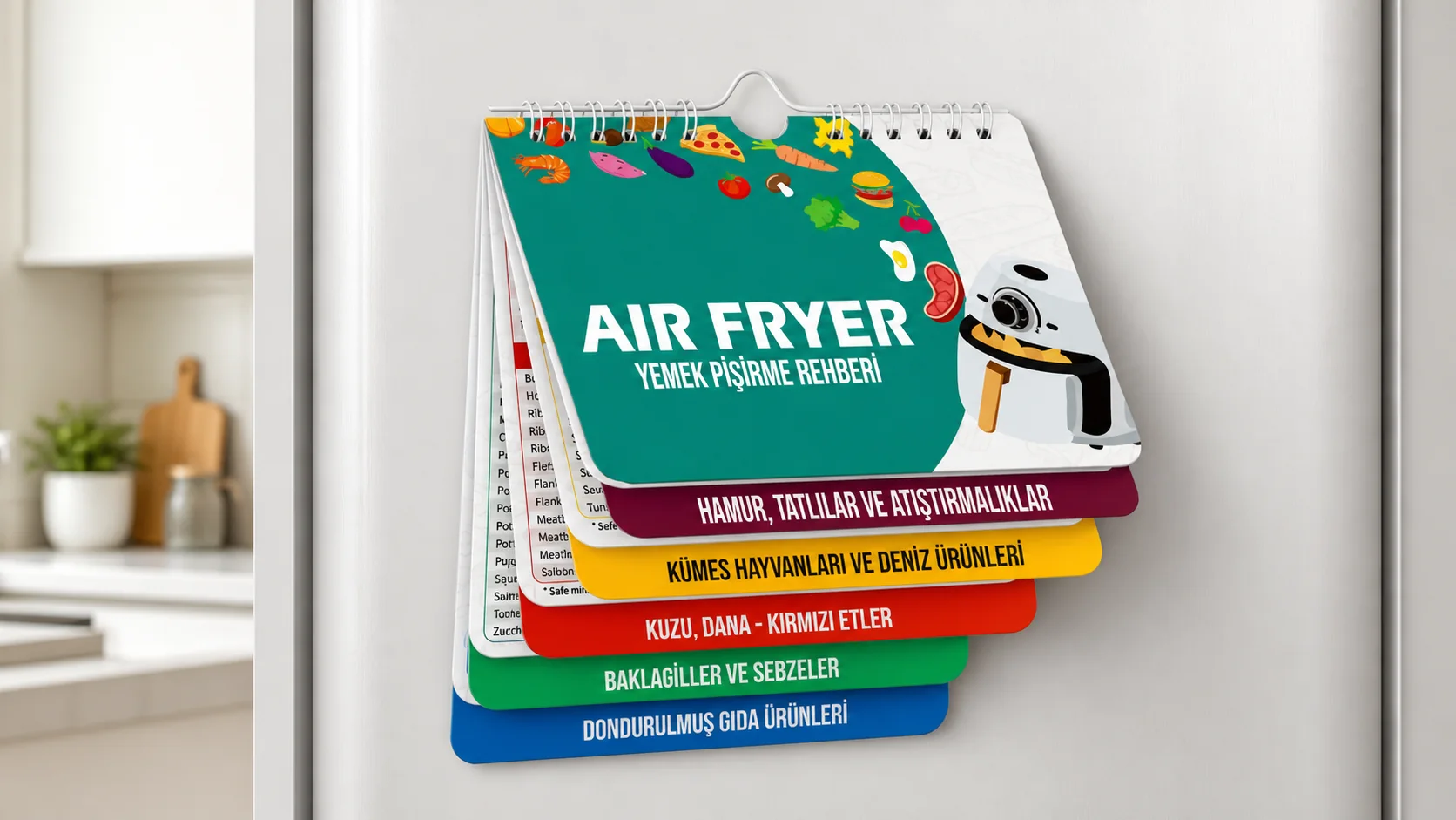 LÜKS AIR FRYER MAGNET üretim örnekleri
