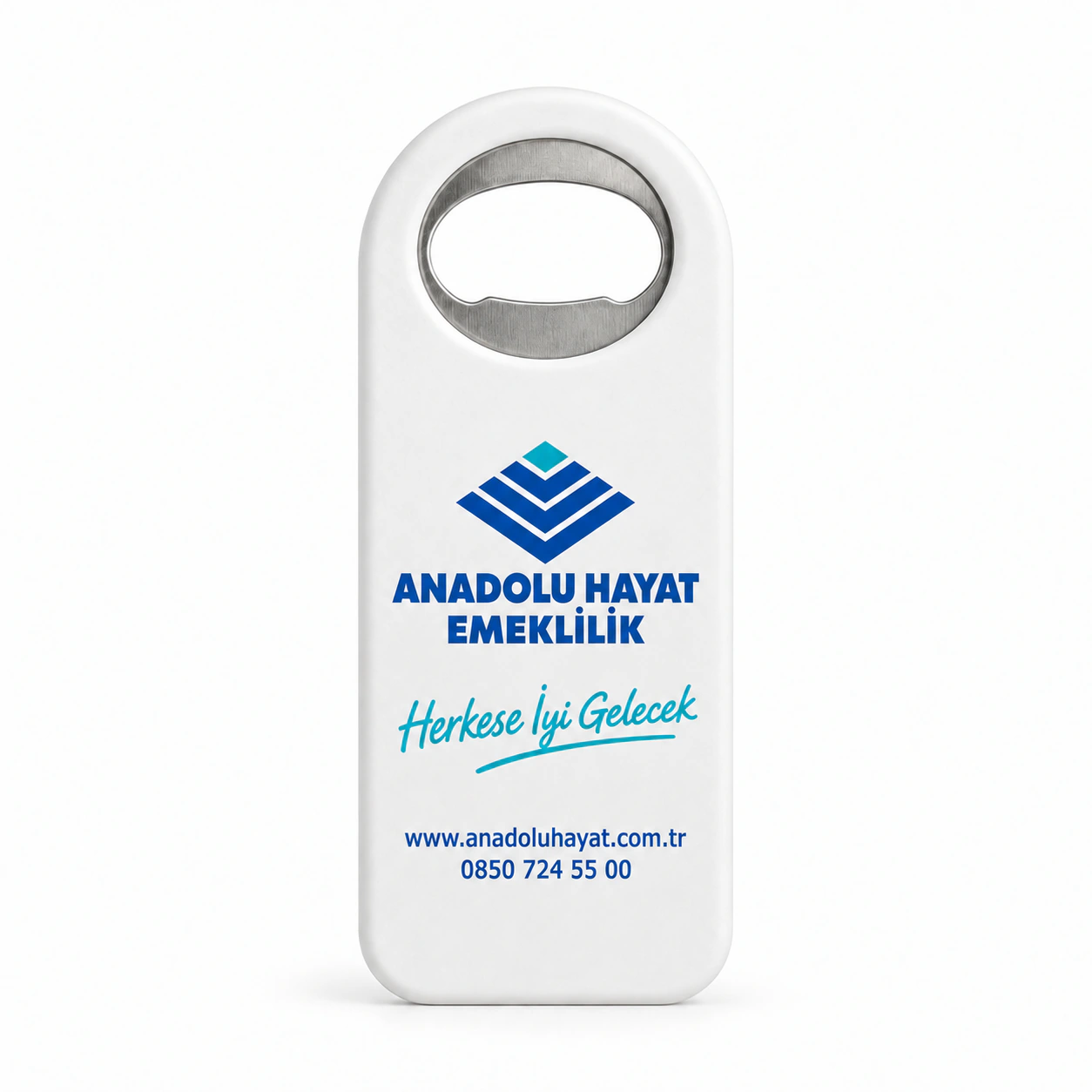 Anadolu Hayat Emeklilik UV baskılı Lüks Düz Açacak Magnet, Ürün Kodu LDAM-03 özgün ürün görseli