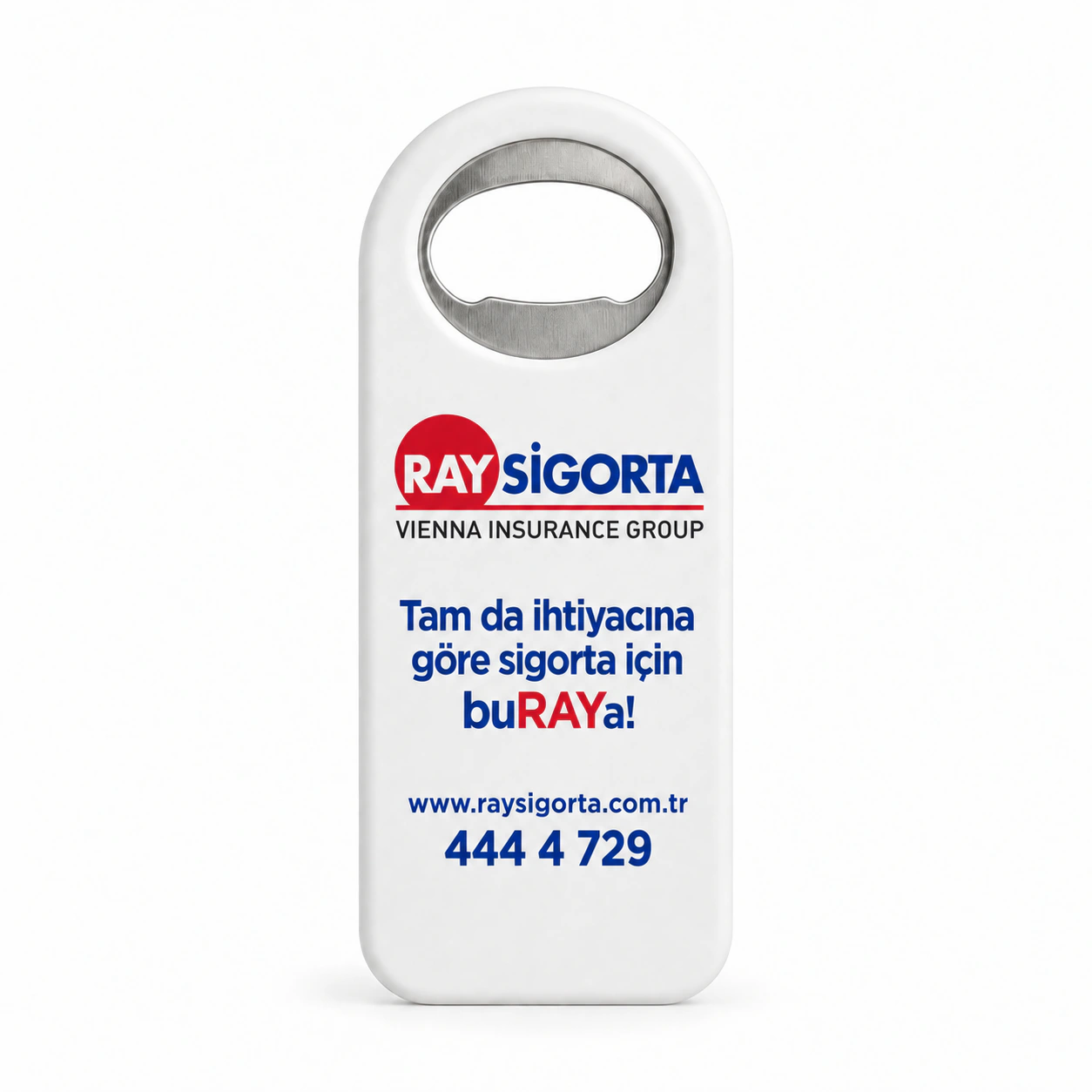 Ray Sigorta UV baskılı Lüks Düz Açacak Magnet, Ürün Kodu LDAM-04 özgün ürün görseli