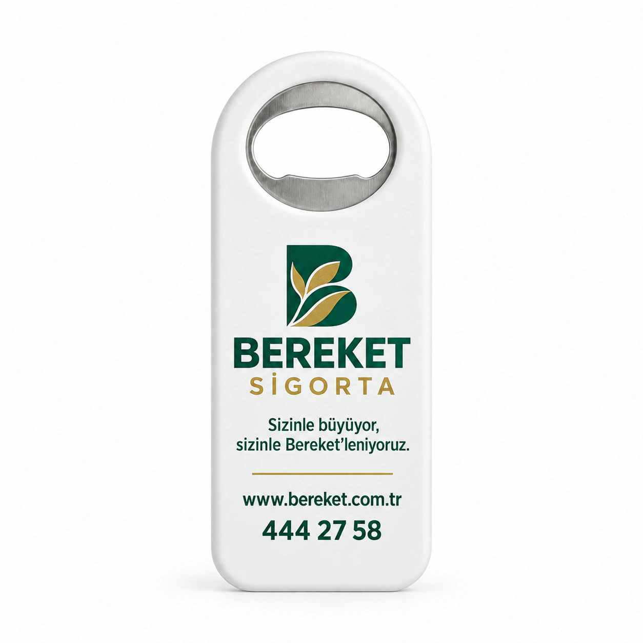 Bereket Sigorta UV baskılı Lüks Düz Açacak Magnet, Ürün Kodu LDAM-08 özgün ürün görseli