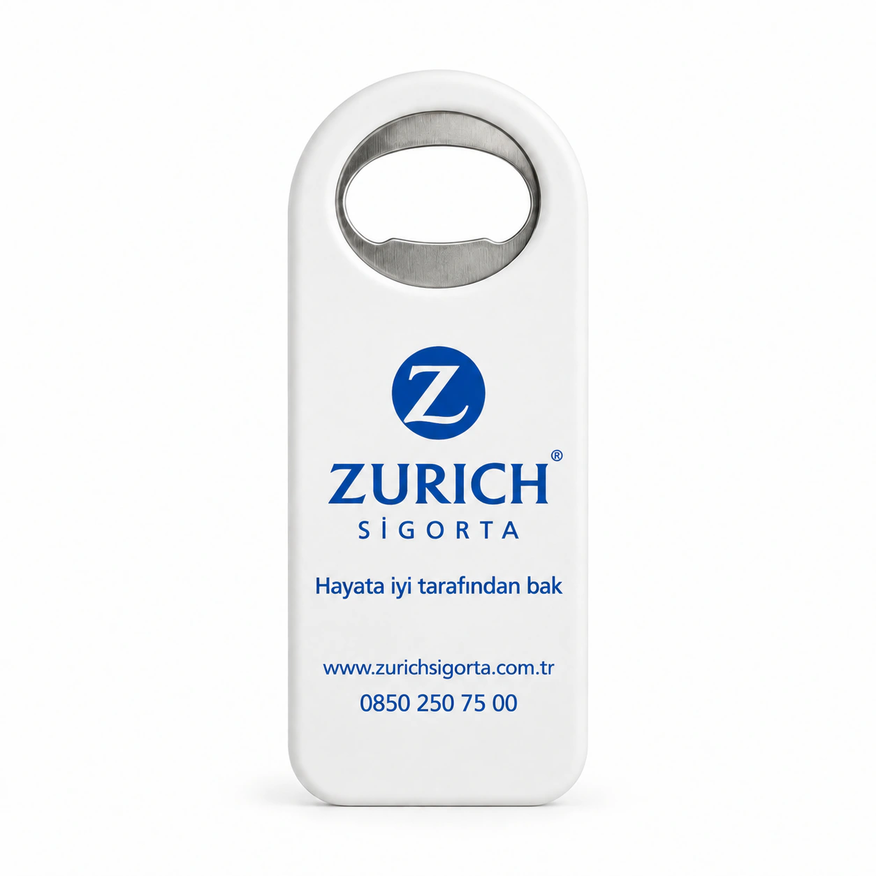 Zurich Sigorta UV baskılı Lüks Düz Açacak Magnet, Ürün Kodu LDAM-12 özgün ürün görseli
