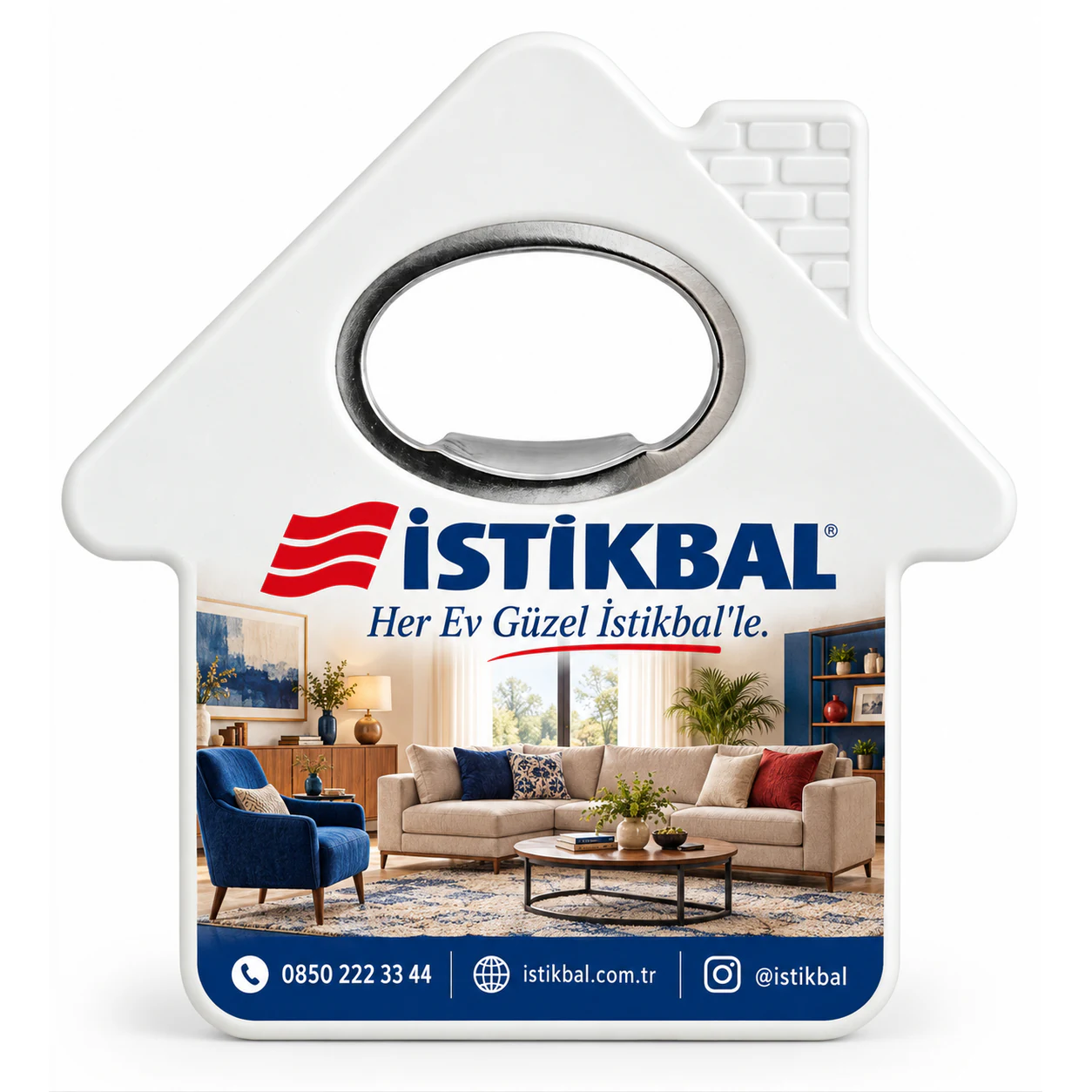 LEAM-09 kodlu Lüks Ev Açacak Magnet üretim örneği