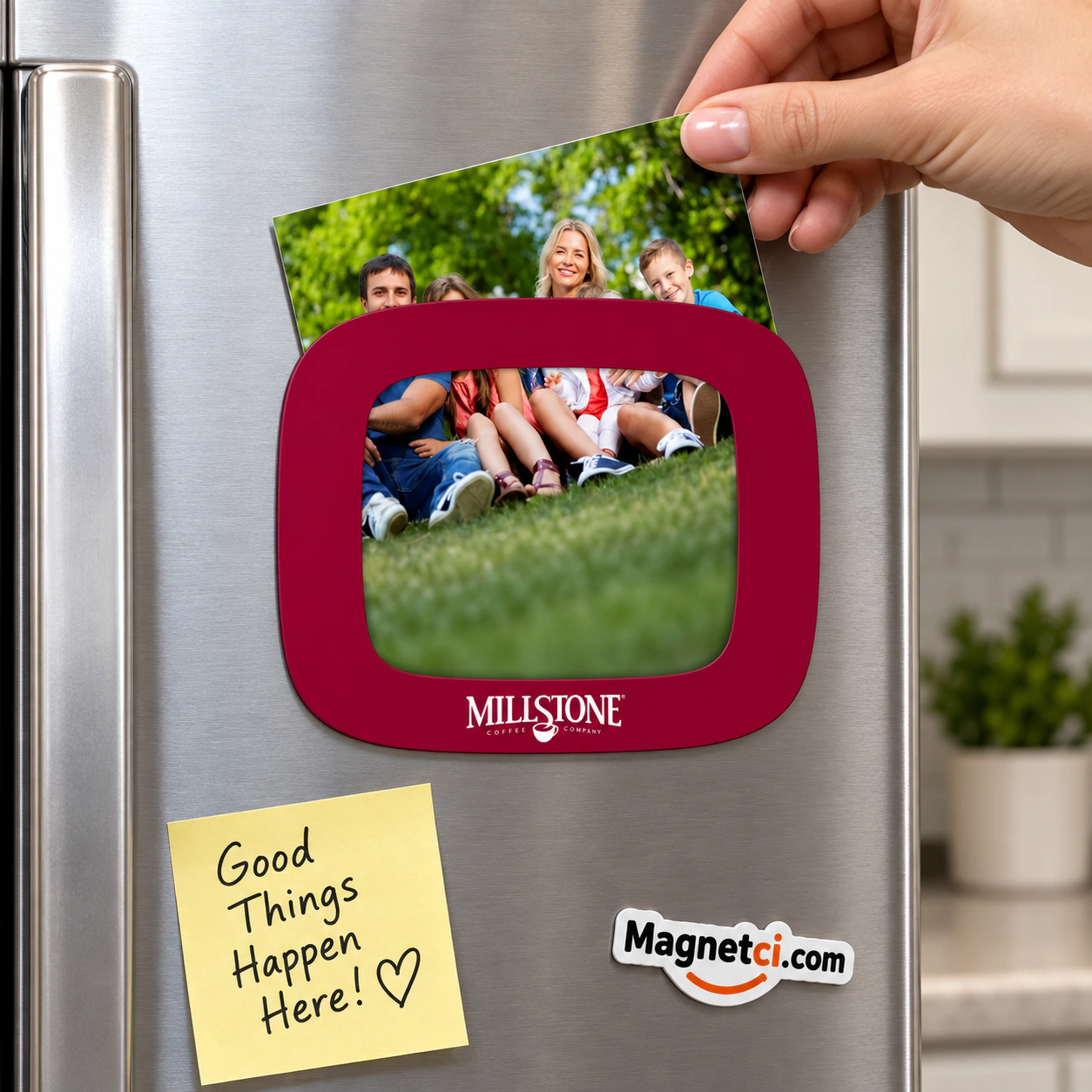 LKM-04 Lüks Resim Çerçeve Magnet kullanım senaryosu