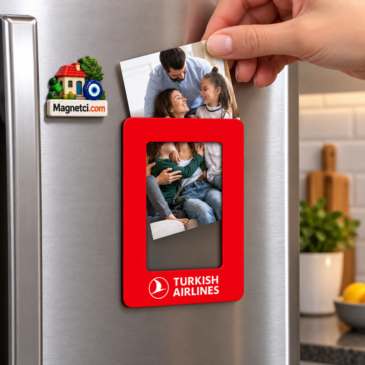 LKM-05 Lüks Resim Çerçeve Magnet kullanım senaryosu