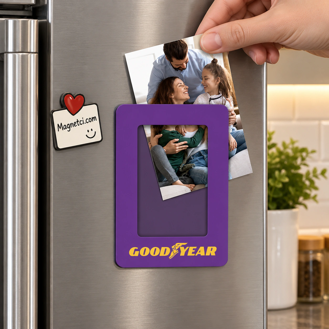 LKM-06 Lüks Resim Çerçeve Magnet kullanım senaryosu