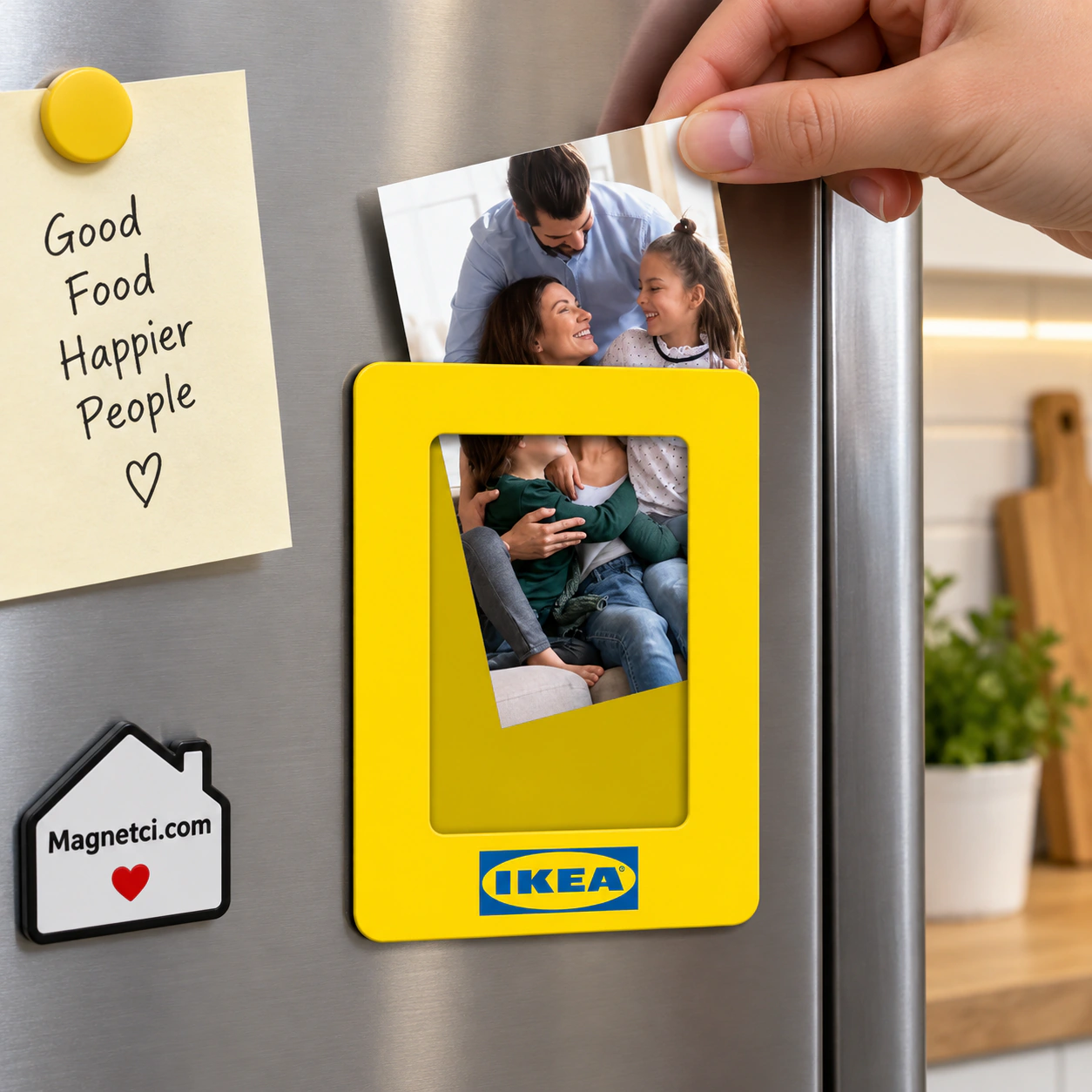 LKM-08 Lüks Resim Çerçeve Magnet kullanım senaryosu