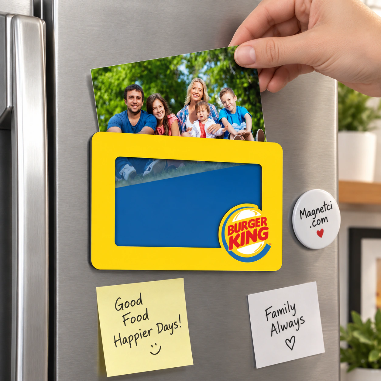 LKM-09 Lüks Resim Çerçeve Magnet kullanım senaryosu