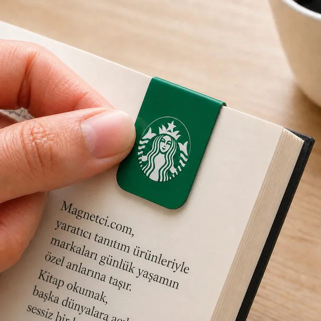 MKM-01 kodlu manyetik kitap ayracı üretim örneği