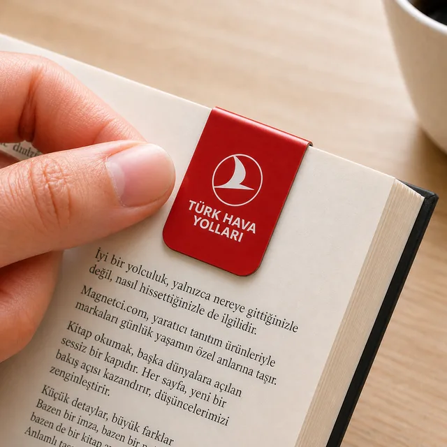 MKM-03 kodlu manyetik kitap ayracı üretim örneği