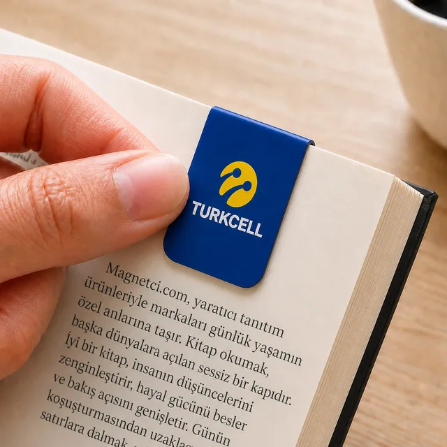 MKM-05 kodlu manyetik kitap ayracı üretim örneği
