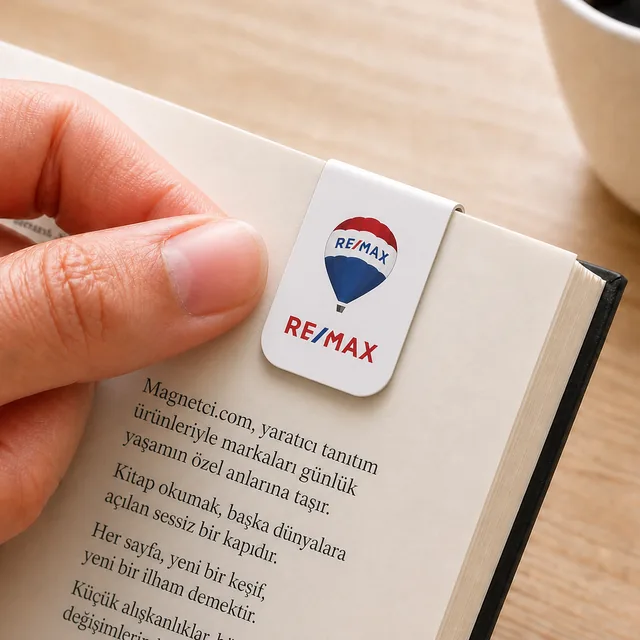 MKM-09 kodlu manyetik kitap ayracı üretim örneği