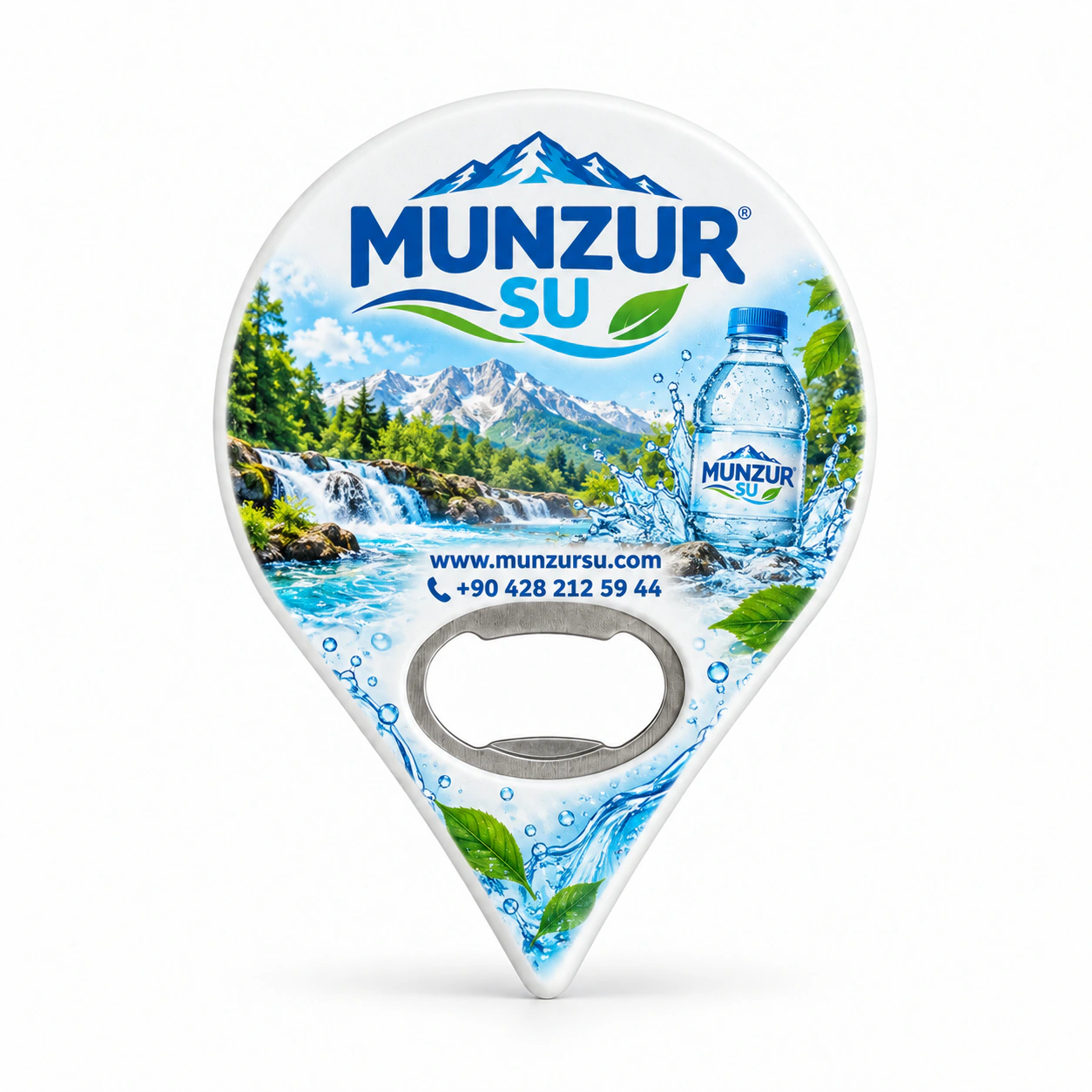 UV baskılı Sivri Konum Açacak Magnet, Ürün Kodu SKAM-02
