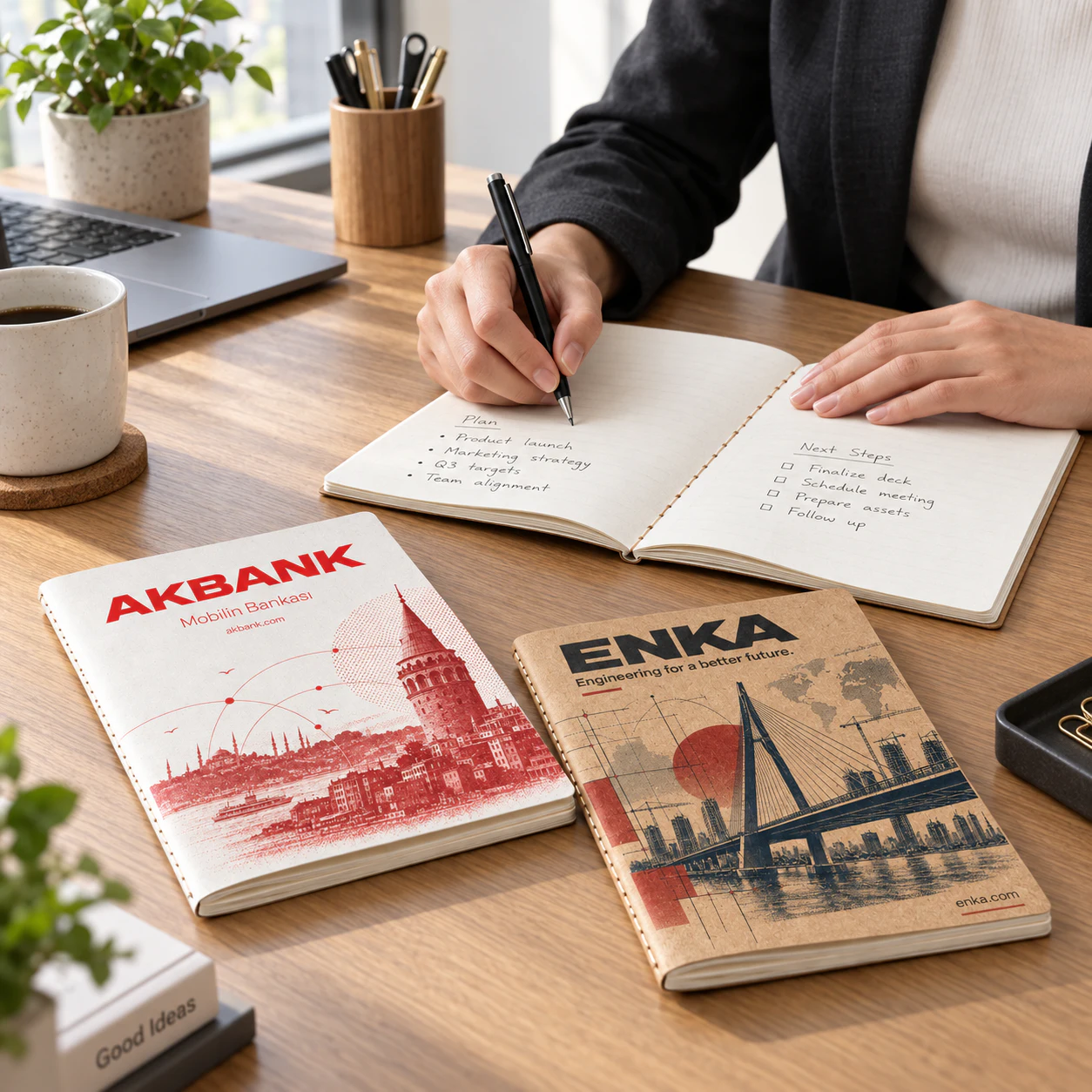 TDD-01 terzi dikiş defter ofis kullanım senaryosu