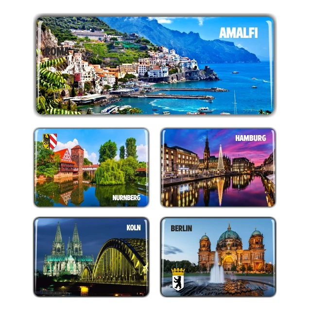 TTDM-03 kodlu toptan turistik damla magnet üretim örneği