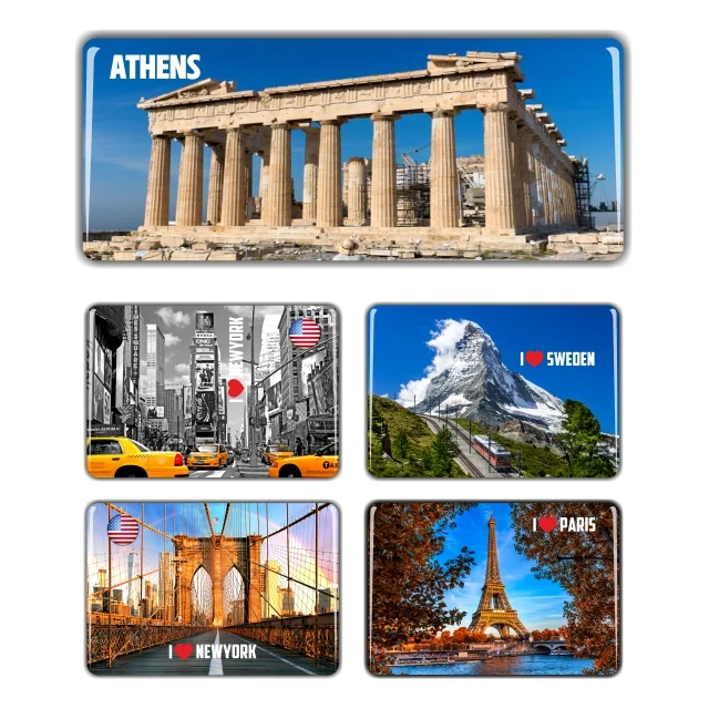 TTDM-09 kodlu toptan turistik damla magnet üretim örneği