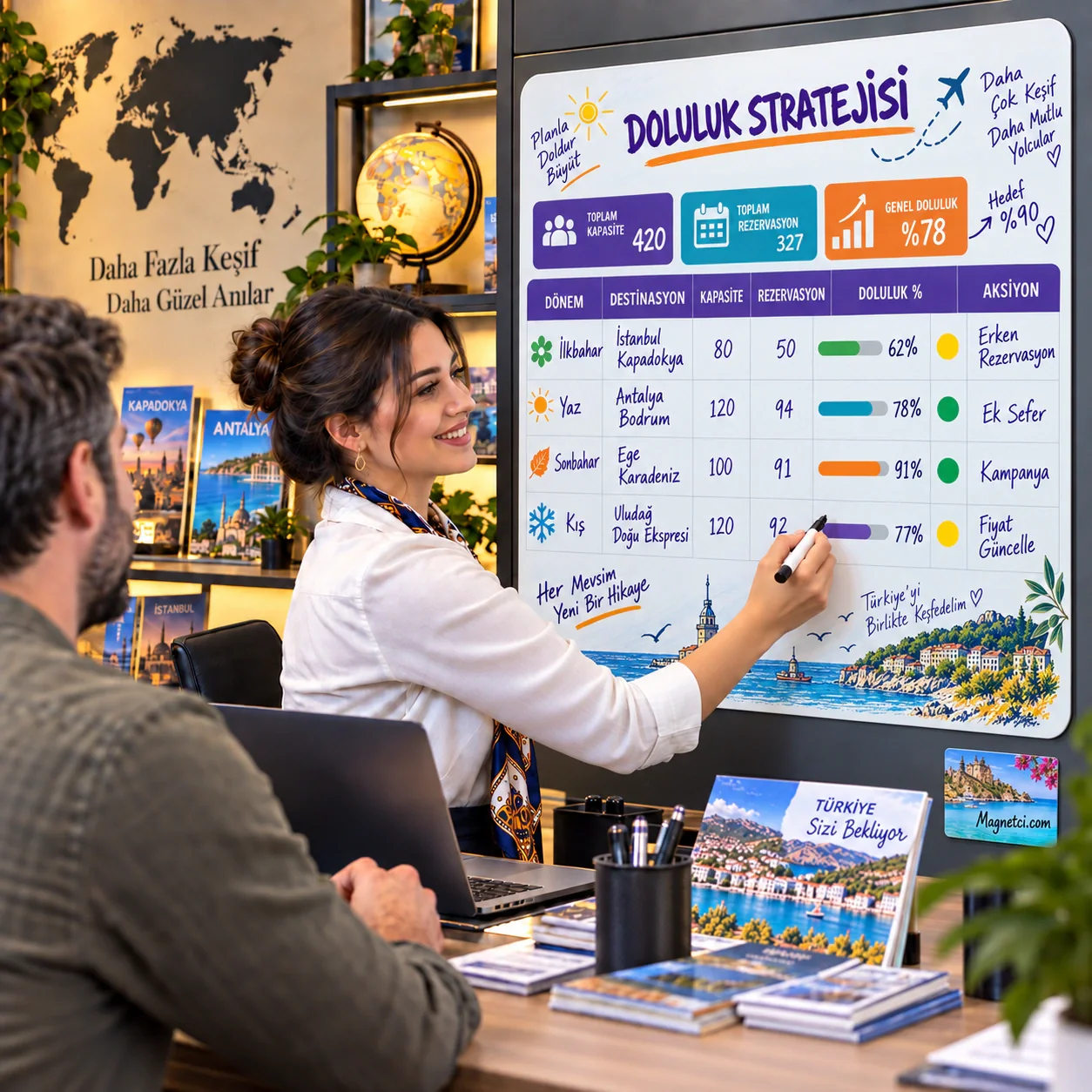 YSPM-12 doluluk stratejisi acenta senaryosu