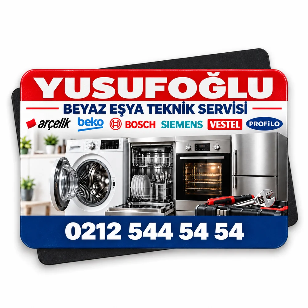 Yusufoğlu Beyaz Eşya Servisi Magneti – SK-020-06