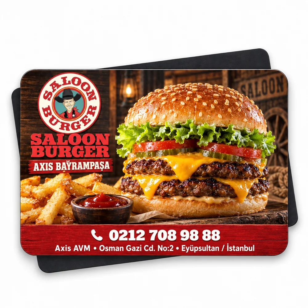 Saloon Burger Axis Bayrampaşa Magneti – SK-004-07