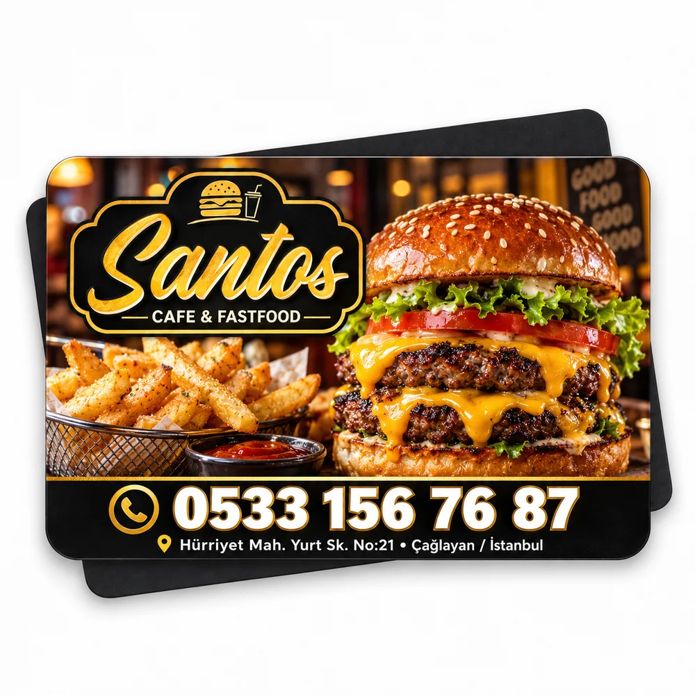 Santos Cafe & Fastfood Magneti – SK-004-06
