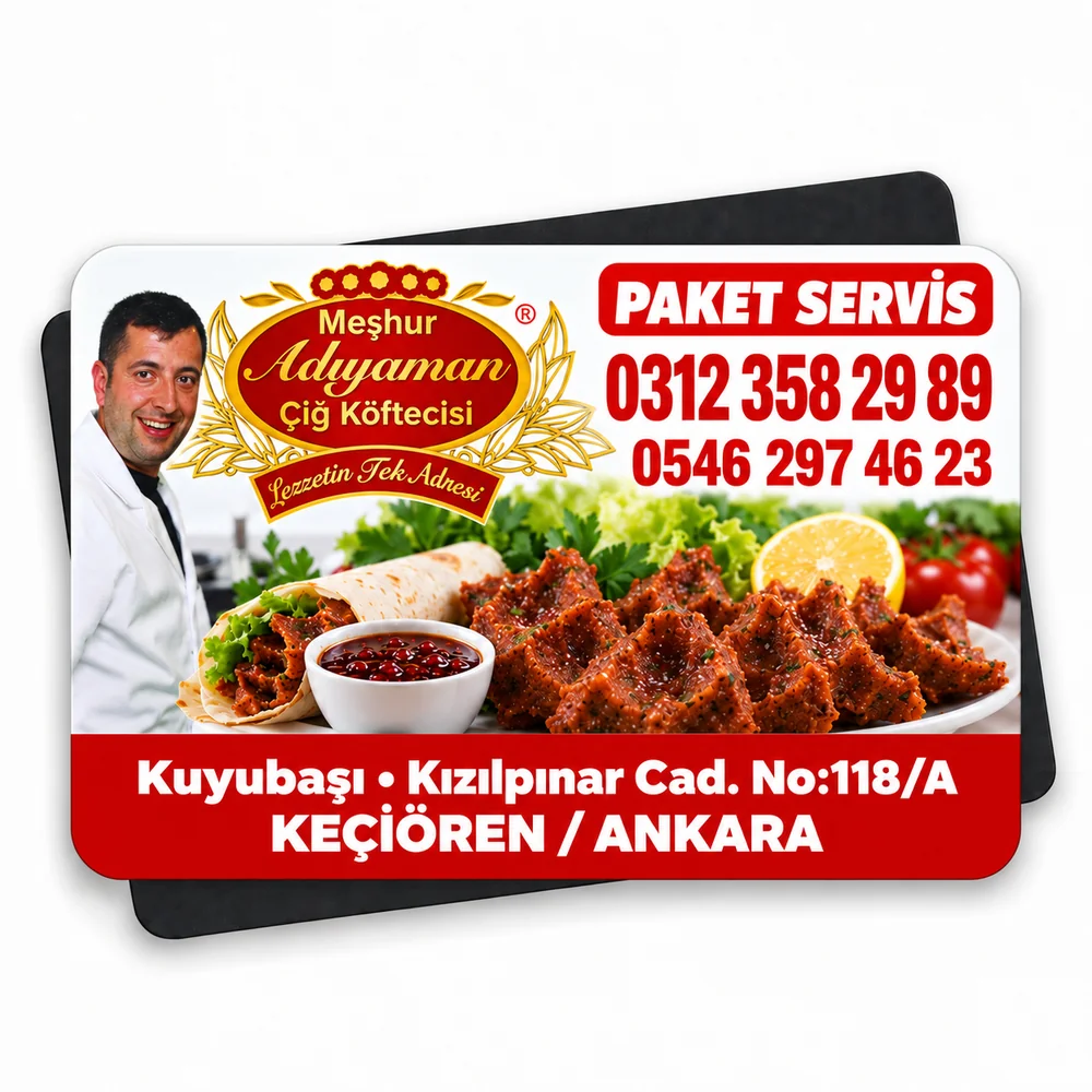 Meşhur Adıyaman Çiğ Köftecisi Magneti – SK-008-04