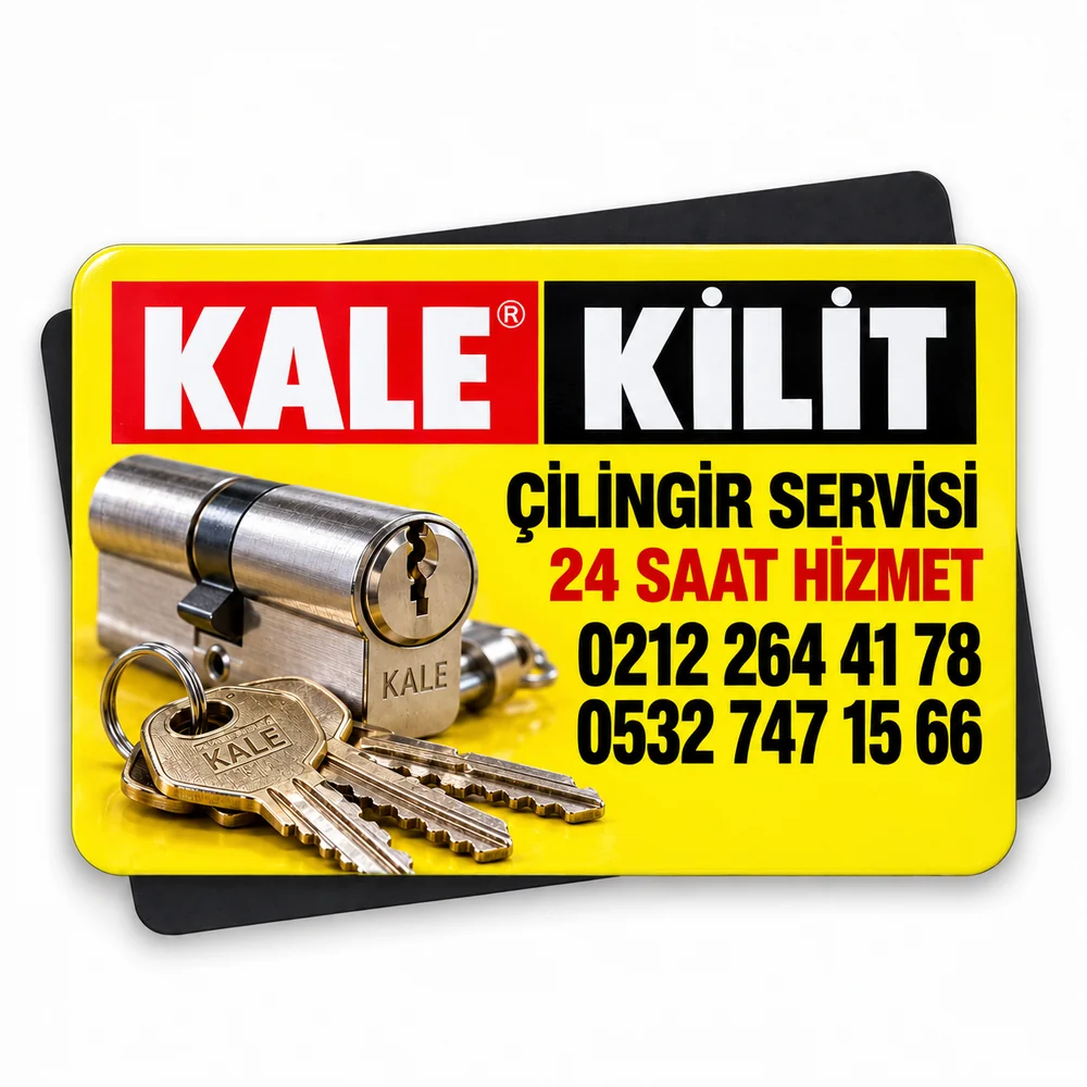 Kale Kilit Çilingir Servisi Magneti – SK-015-02