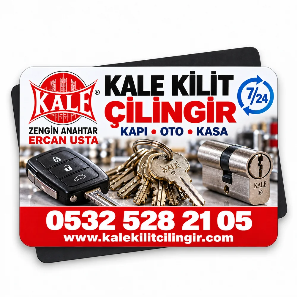 Zengin Anahtar Ercan Usta Kırmızı Magneti – SK-015-09