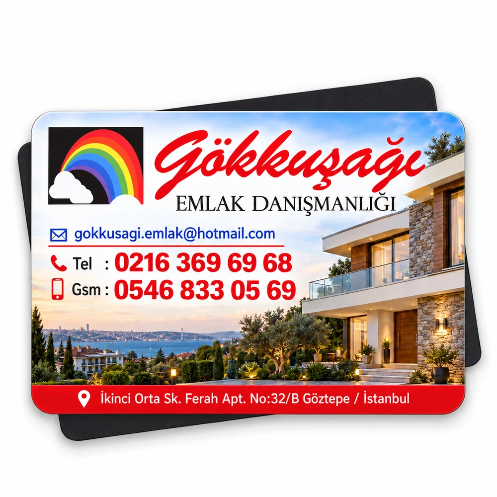 Gökkuşağı Emlak Magneti – SK-048-01