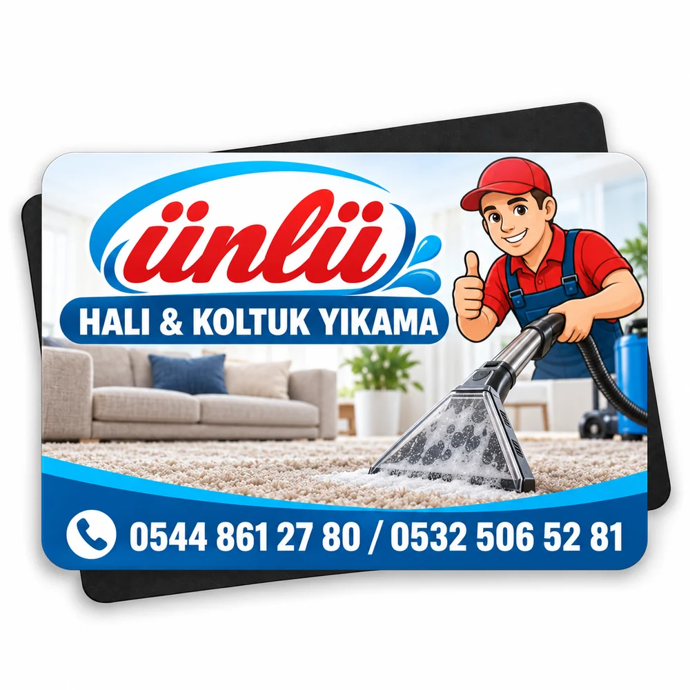 Ünlü Halı Yıkama Magneti – SK-022-08
