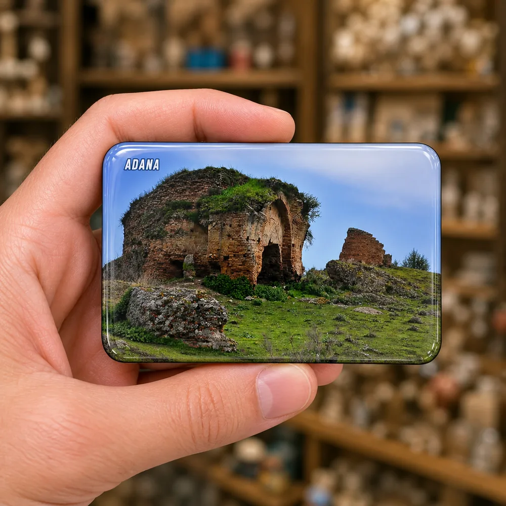 Adana Anavarza Antik Kenti Epoksi Magnet ADN-01