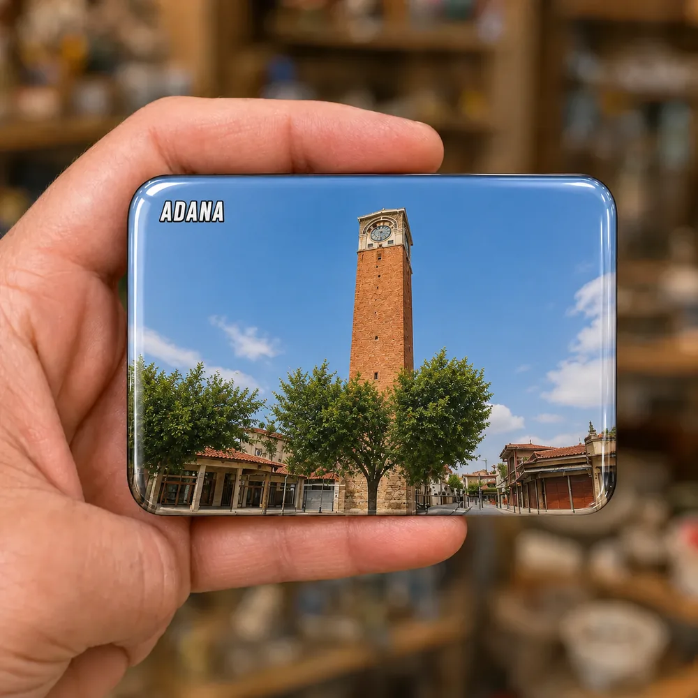 Adana Büyük Saat Epoksi Magnet ADN-03