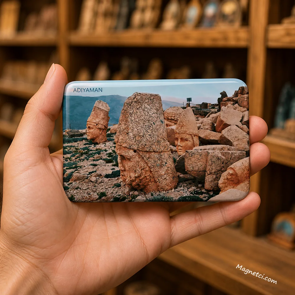 Adıyaman Nemrut Dağı Tanrı Heykelleri Epoksi Magnet ADY-03