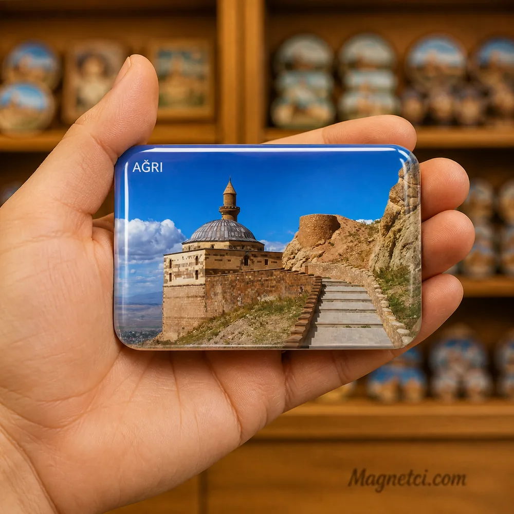 Ağrı Eski Bayazıt Camii Epoksi Magnet AGR-07