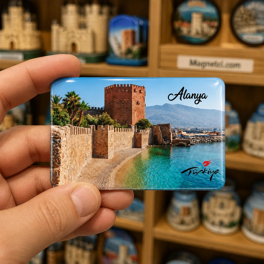 Kızıl Kule Deniz Surları Epoksi Magnet ALN-03