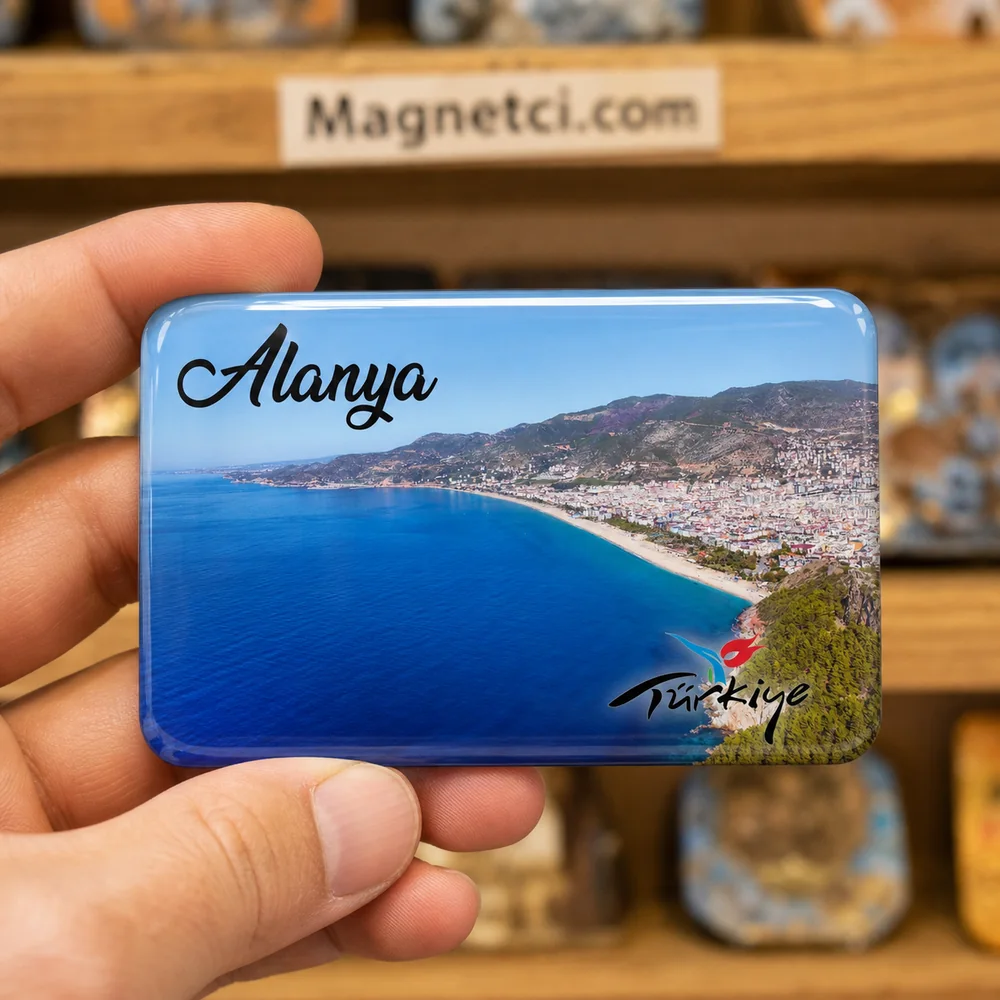 Kleopatra Sahili Panoraması Epoksi Magnet ALN-16